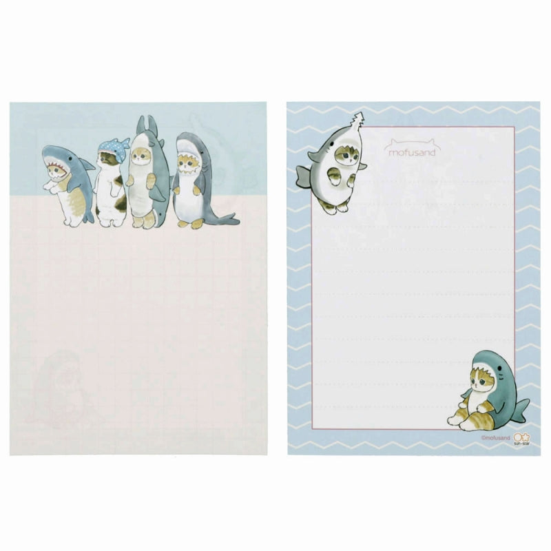 mofusand Mini letter set (shark)