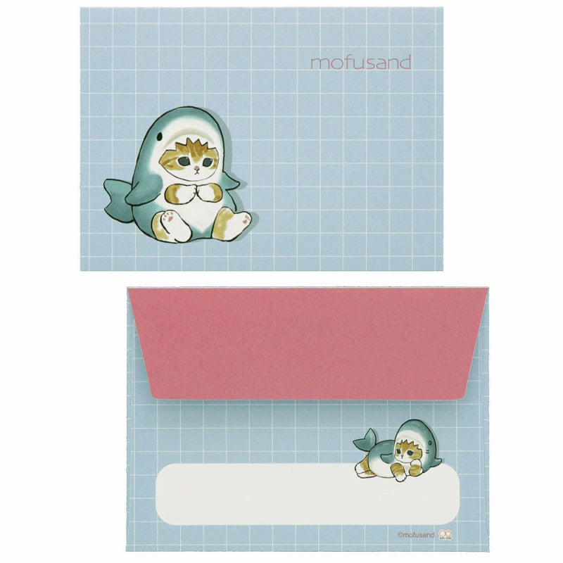 mofusand Mini letter set (shark)