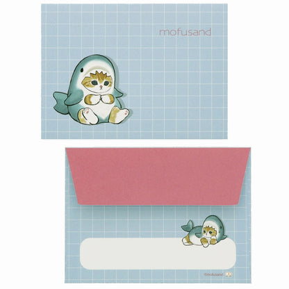 mofusand Mini letter set (shark)