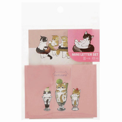 mofusand Mini letter set (sweets)