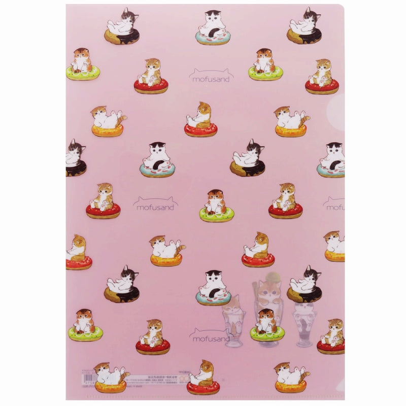 mofusand Clear file A4 (sweets)
