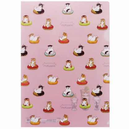 mofusand Clear file A4 (sweets)