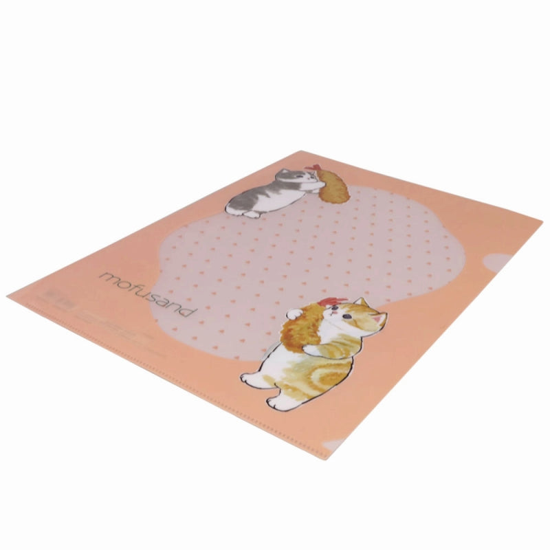 mofusand Clear file A4 (shrimp)