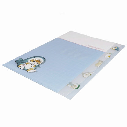 mofusand Die -cut clear file 5P (shark)