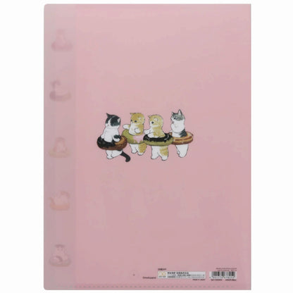 mofusand Die -cut clear file 5P (sweets)