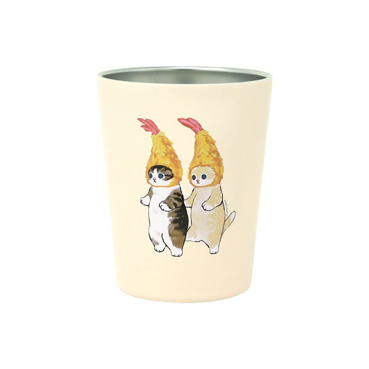 mofusand 2WAY真空二重タンブラーS(ダブルえび天にゃん)