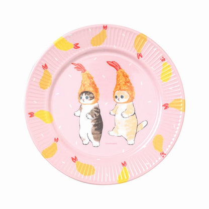 mofusand Melamine plate (Ebi Nyan)