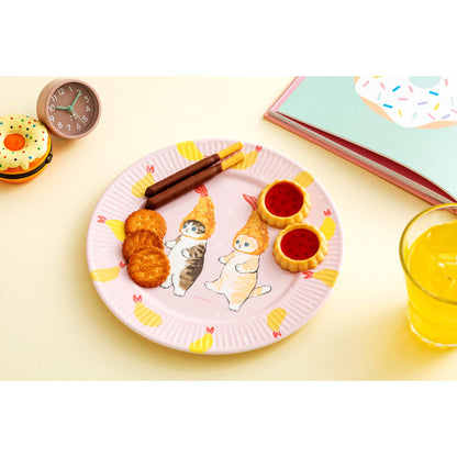 mofusand Melamine plate (Ebi Nyan)