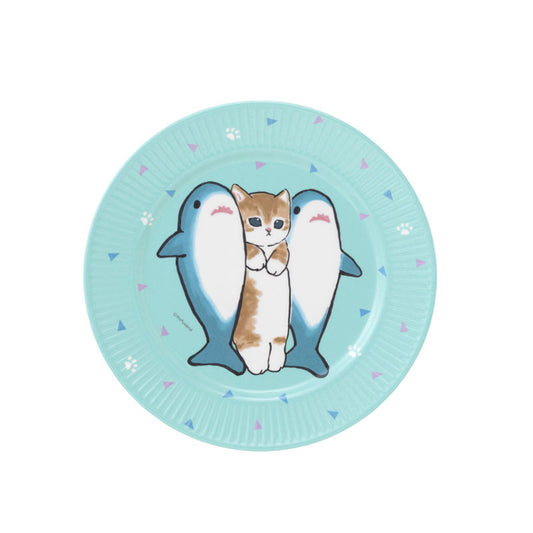 mofusand Melamine plate (shark sandwiched)