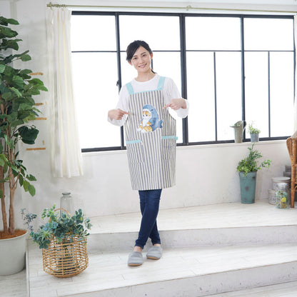 mofusand Print H type apron (shark Nyan)