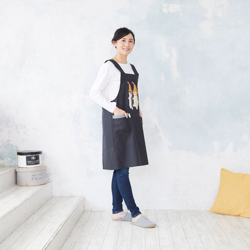 mofusand 打印免費的十字圍裙（炸蝦貓)