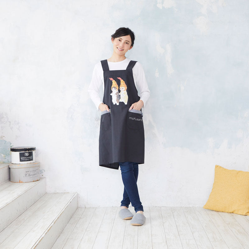 mofusand 打印免費的十字圍裙（炸蝦貓)