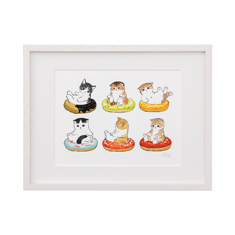 [Not included]mofusand Art frame (donut)