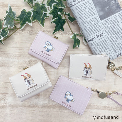 mofusand Trinic fold wallet (shrimp Nyan)