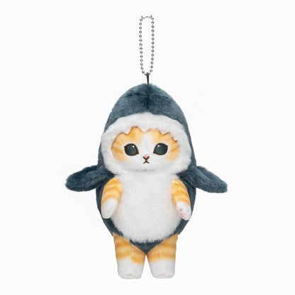 mofusand Marine Life Cat Mascot Keychain (Shark Meow Standing)