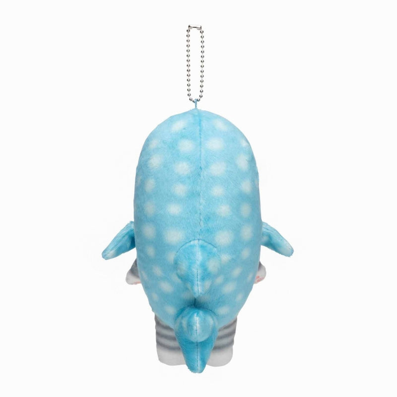 mofusand Marine Life Cat Mascot Keychain (Whale Shark Meow)