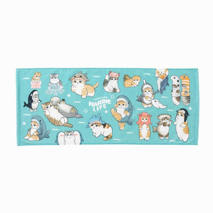 mofusand 海洋猫猫面毛巾