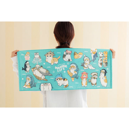 mofusand 海洋猫猫面毛巾