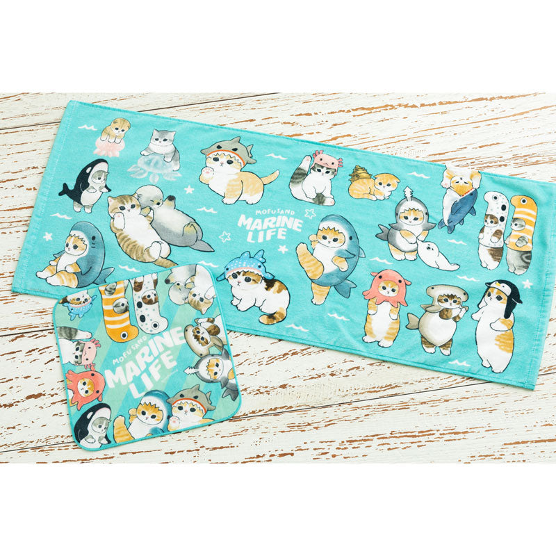 mofusand 海洋猫猫面毛巾
