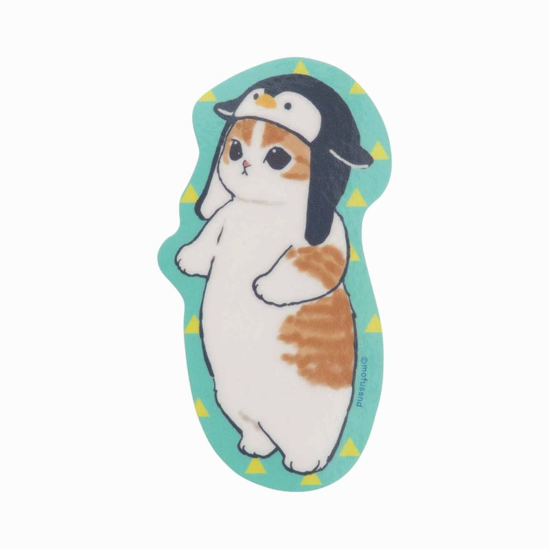 mofusand Marine Life Cat Trading clear sticker collection (16 types in total)