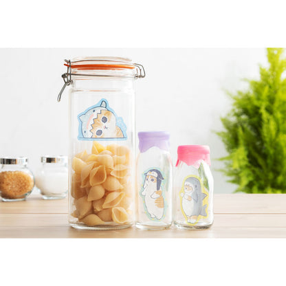 mofusand Marine Life Cat Trading clear sticker collection (16 types in total)