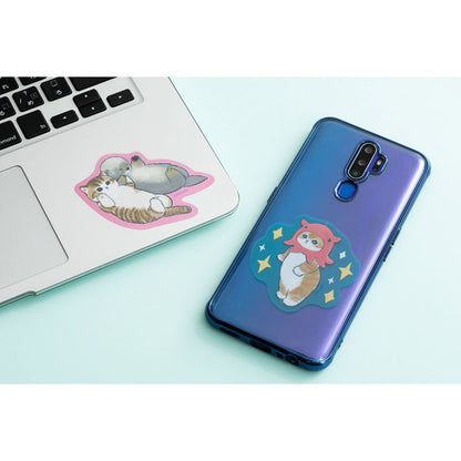 mofusand Marine Life Cat Trading clear sticker collection (16 types in total)