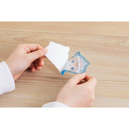 mofusand Marine Life Cat Trading clear sticker collection (16 types in total)