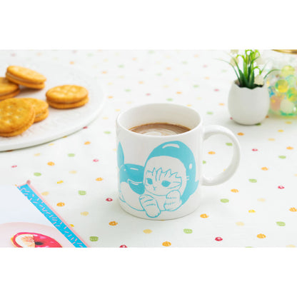 mofusand Water -repellent mug (shark Nyan)
