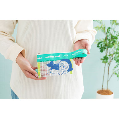 mofusand クリア格子のビニールポーチ