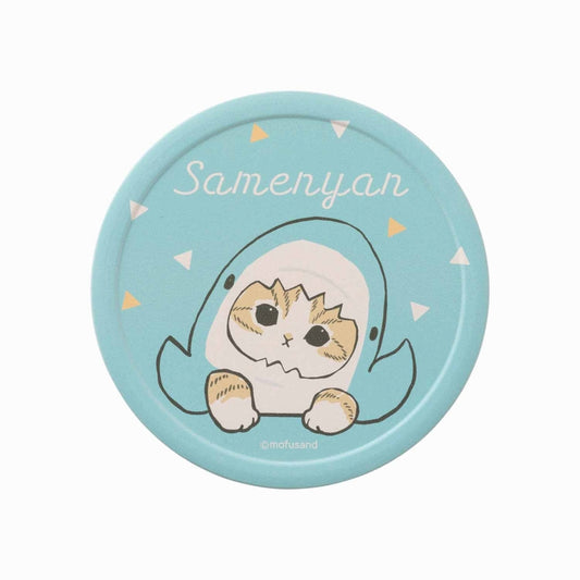 mofusand Mino ware water absorption coaster (shark Nyan)