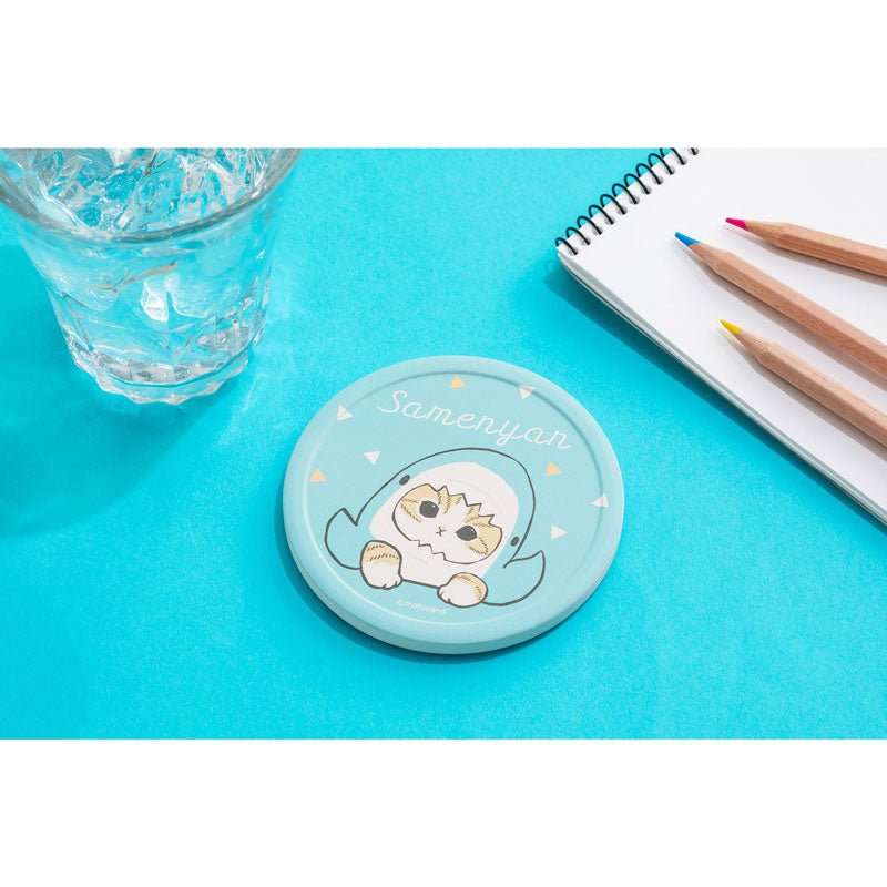 mofusand 美濃焼吸水コースター(サメにゃん)