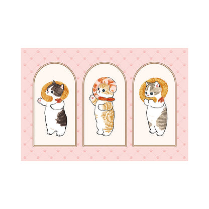 mofusand Postcard (window shrimp)