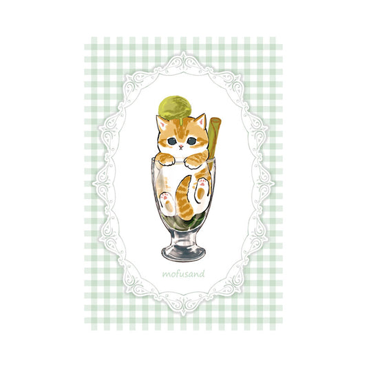 mofusand 明信片（冻糕绿）