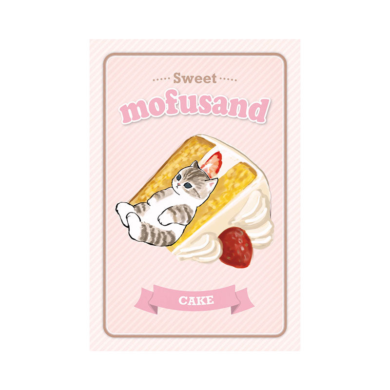 mofusand 明信片（甜蛋糕）
