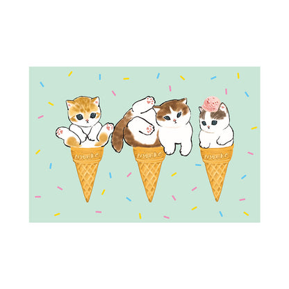 mofusand ポストカード(ソフトクリーム)
