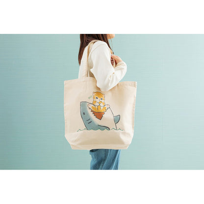 mofusand 大手提袋（鲨鱼猫)