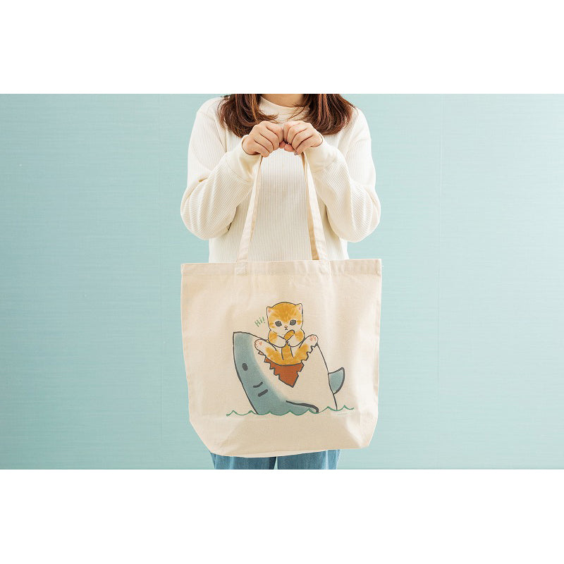 mofusand 大手提袋（鲨鱼猫)