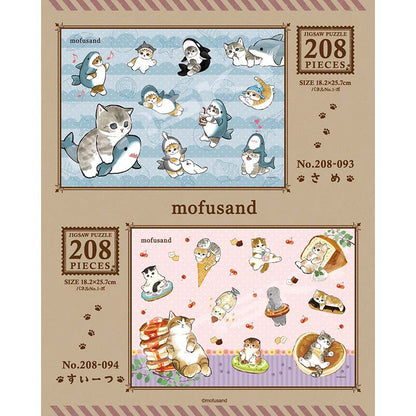 mofusand 208 평화 직소 퍼즐 (No.208-094 Sui Tatsu)