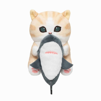 mofusand Desktop Hanging Plush (Meow Hugging Shark)