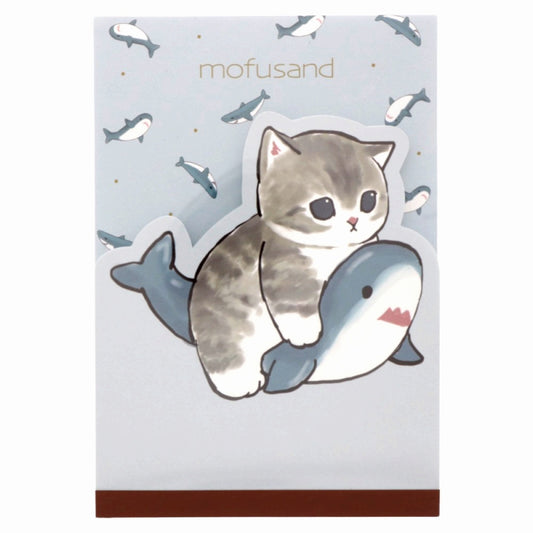 mofusand Daikut Memo A6（鲨鱼猫)