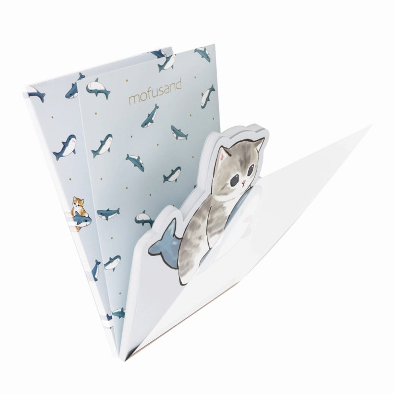 mofusand ダイカットメモA6(サメにゃん) | mofusandもふもふマーケット
