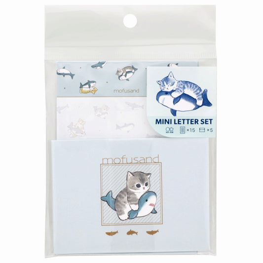 mofusand Mini letter set (shark Nyan)