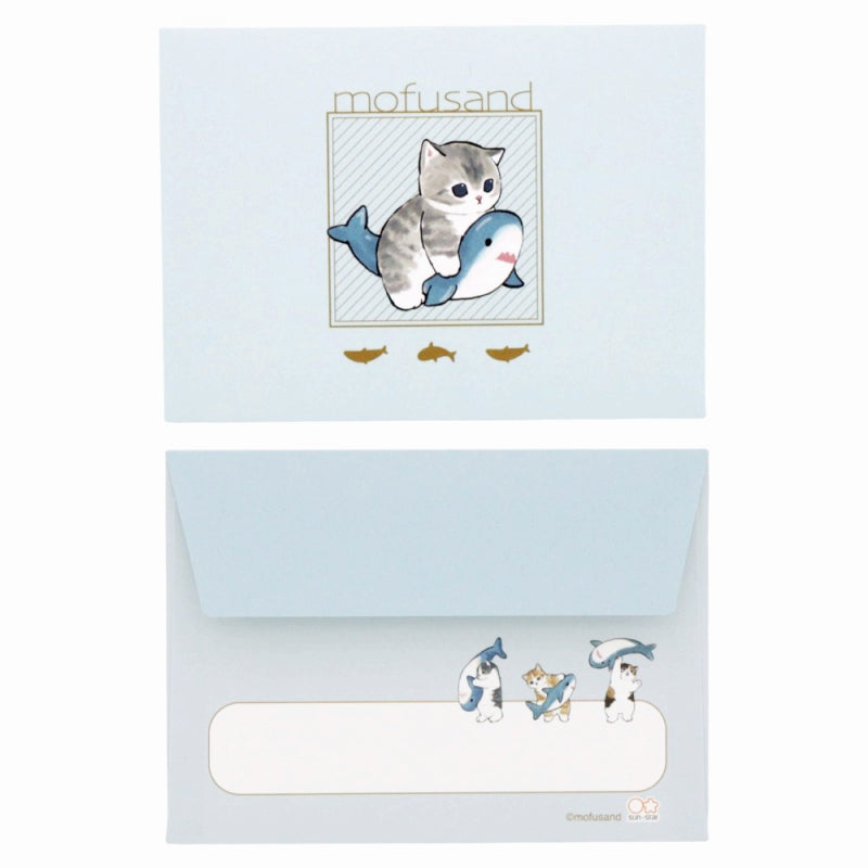 mofusand Mini letter set (shark Nyan)