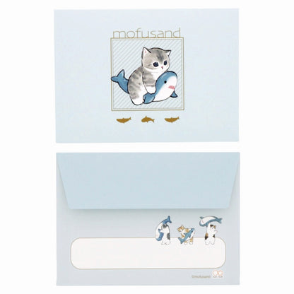 mofusand Mini letter set (shark Nyan)