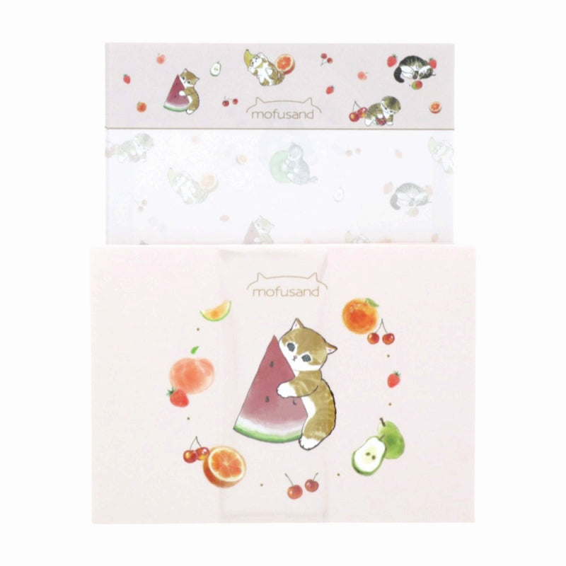 mofusand ミニレターセット(フルーツ) | mofusandもふもふマーケット