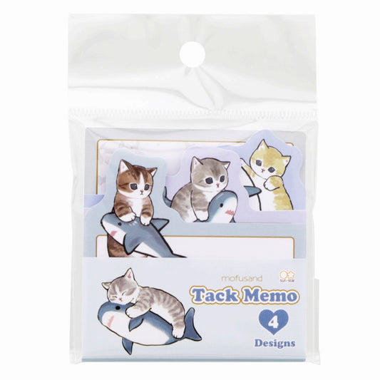 mofusand Daikut Block Fusen (Shark Nyan)