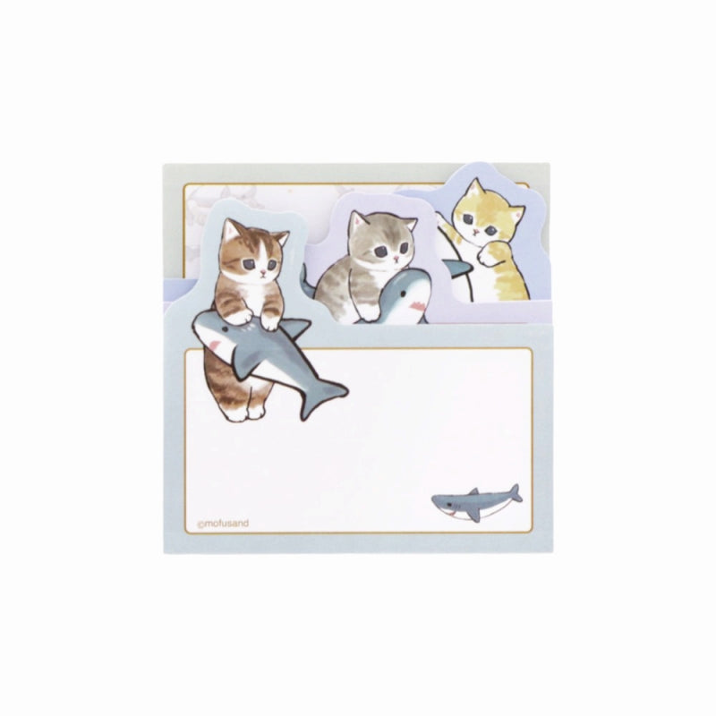 mofusand Daikut Block Fusen (Shark Nyan)