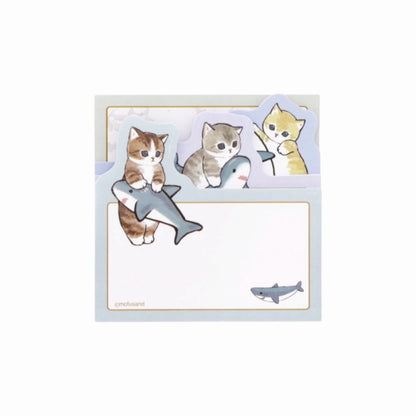 mofusand Daikut Block Fusen (Shark Nyan)