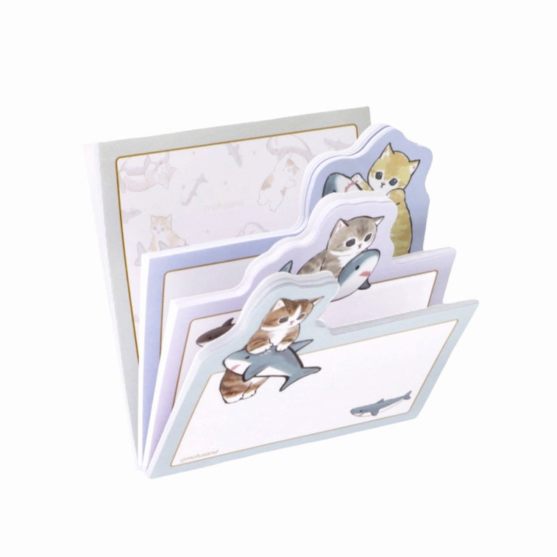 mofusand Daikut Block Fusen (Shark Nyan)