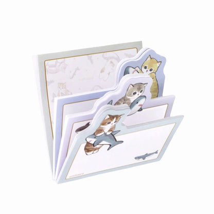 mofusand Daikut Block Fusen (Shark Nyan)